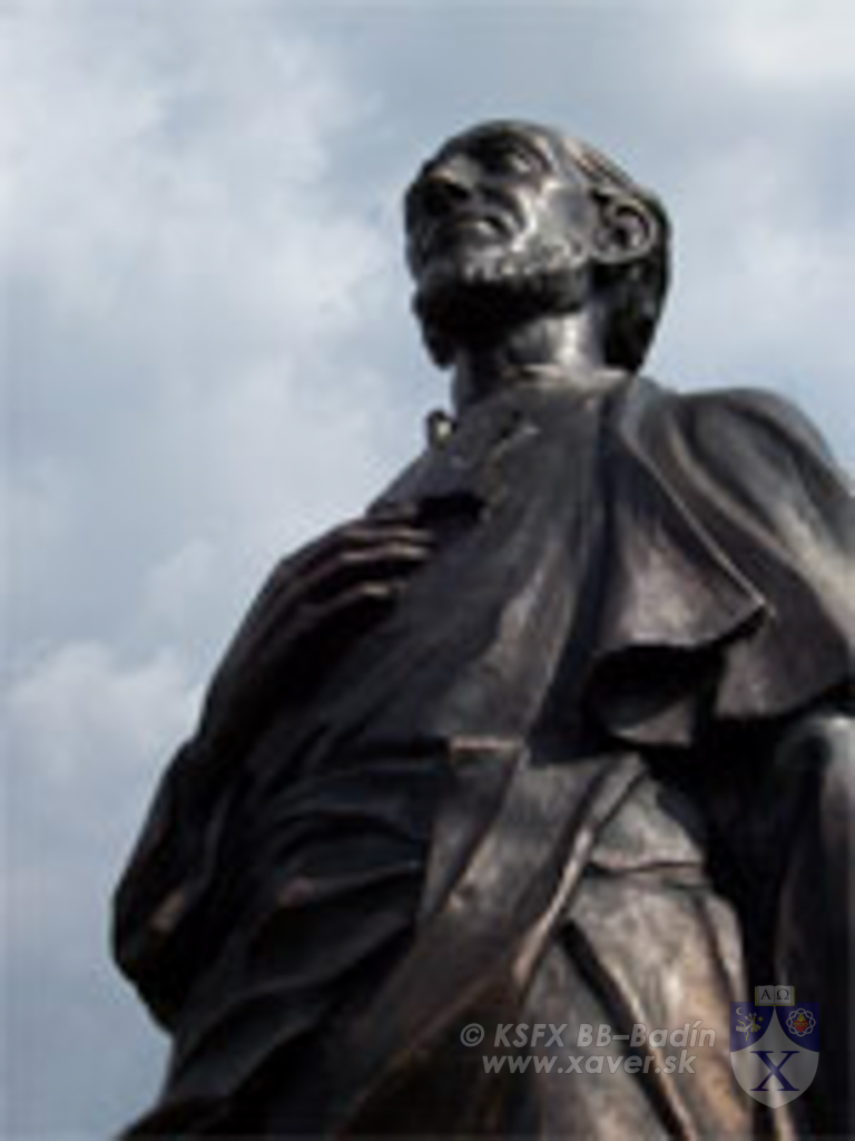 socha sv. Františka Xaverského