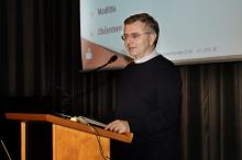 Mons. Marián Gavenda počas prednášky k Roku viery 14.01.2013